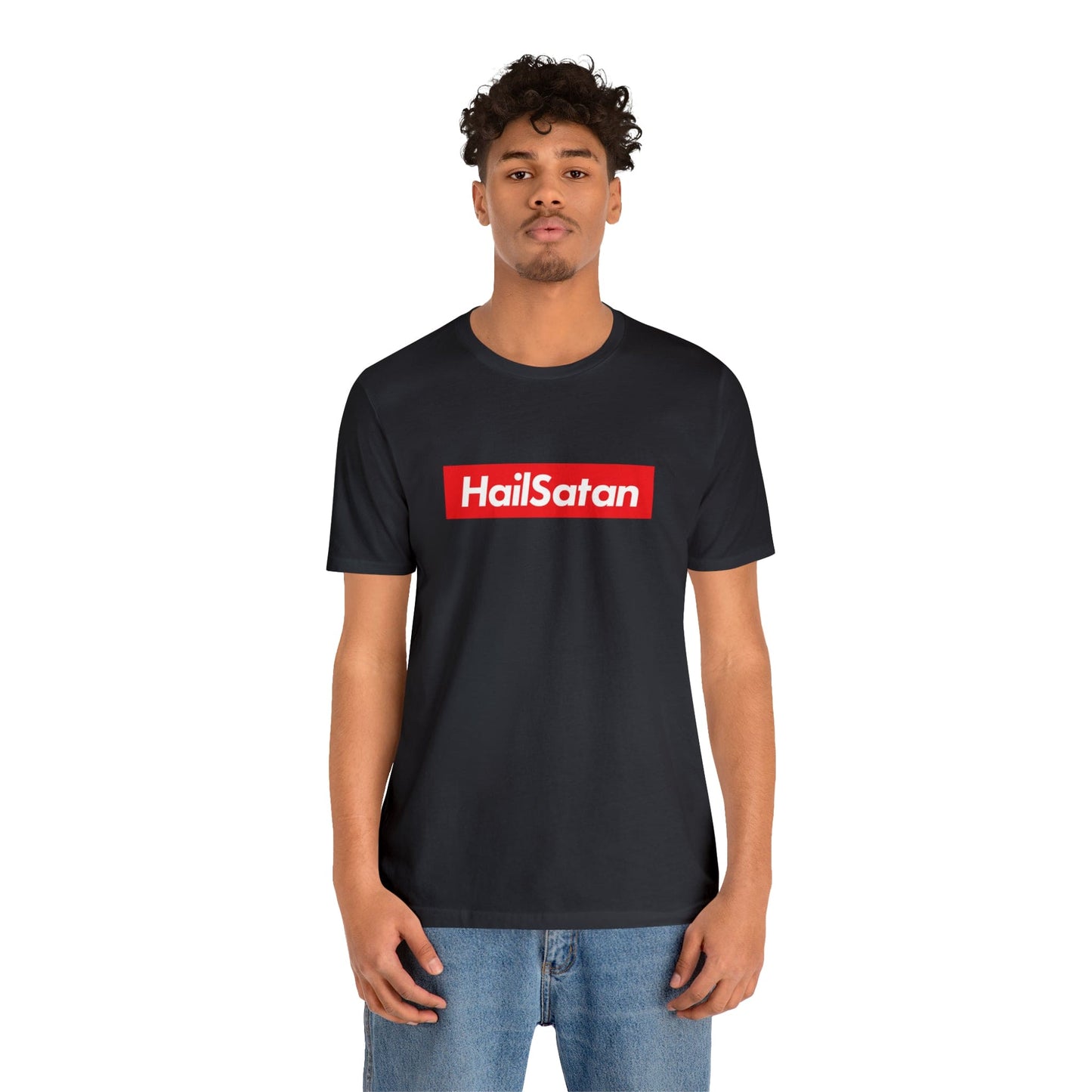 Hail Satan 'preme short sleeve t-shirt