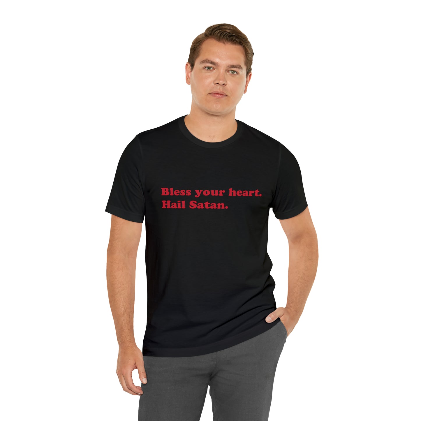 Bless your heart. short sleeve t-shirt