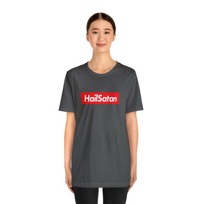 Hail Satan 'preme short sleeve t-shirt