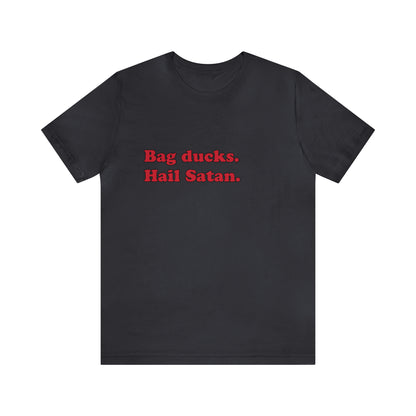 Bag ducks. short sleeve t-shirt