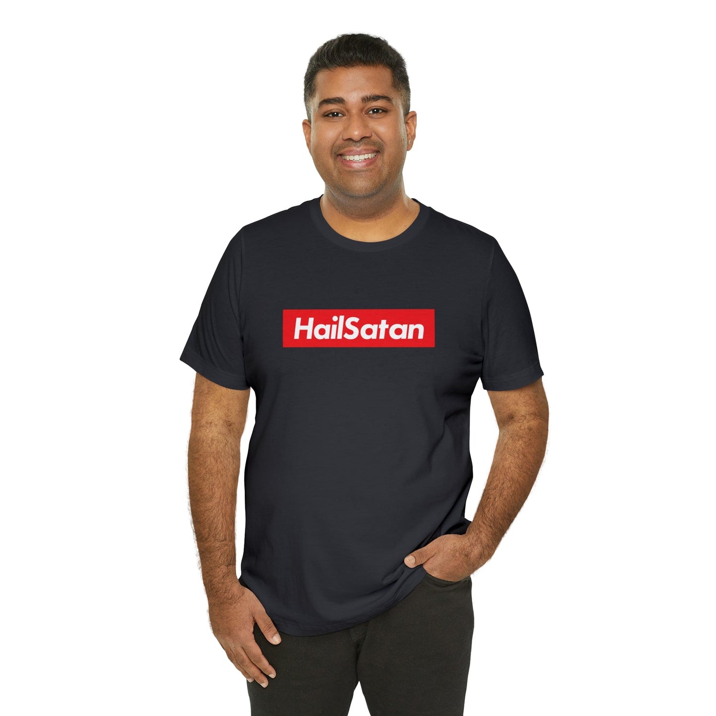 Hail Satan 'preme short sleeve t-shirt