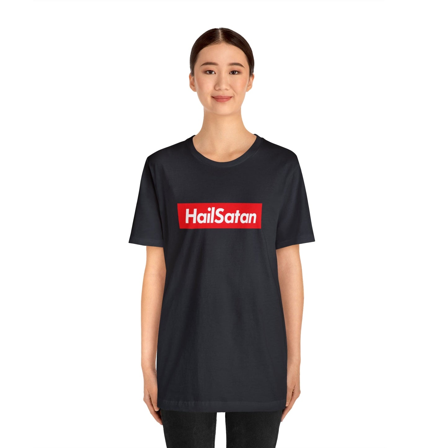 Hail Satan 'preme short sleeve t-shirt