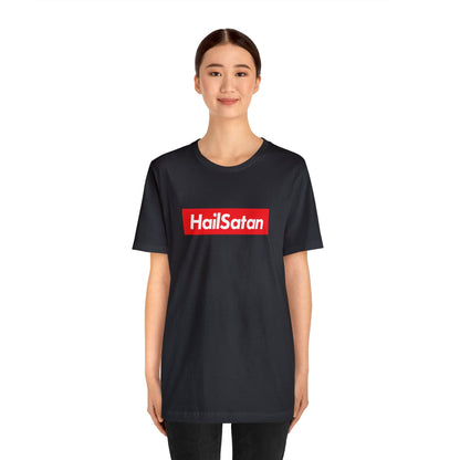 Hail Satan 'preme short sleeve t-shirt