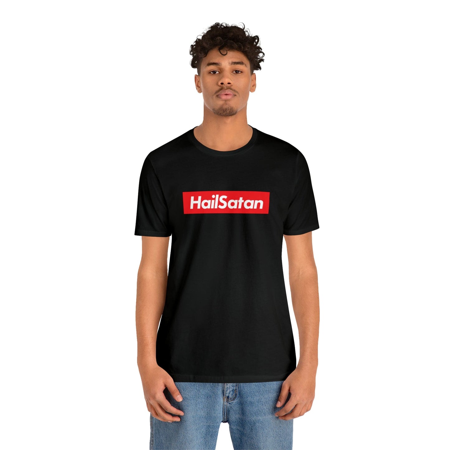 Hail Satan 'preme short sleeve t-shirt