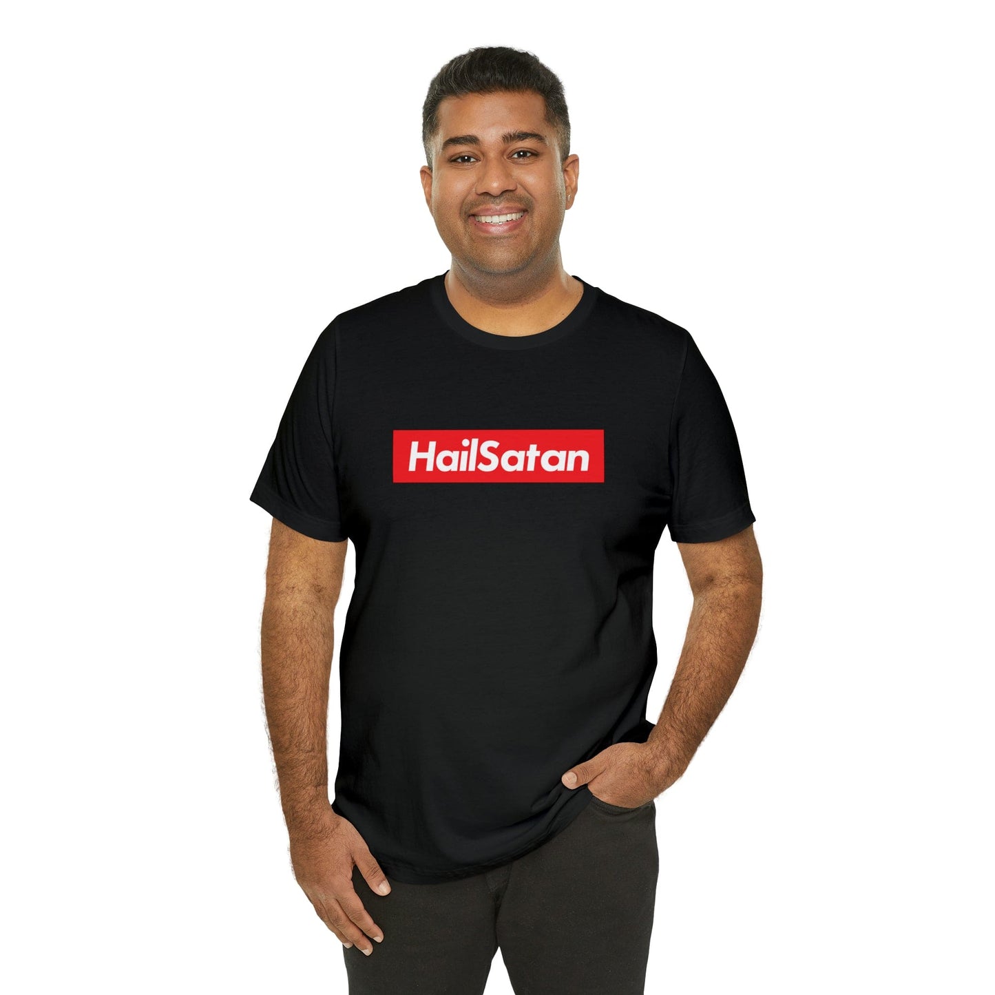 Hail Satan 'preme short sleeve t-shirt