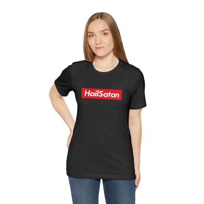 Hail Satan 'preme short sleeve t-shirt