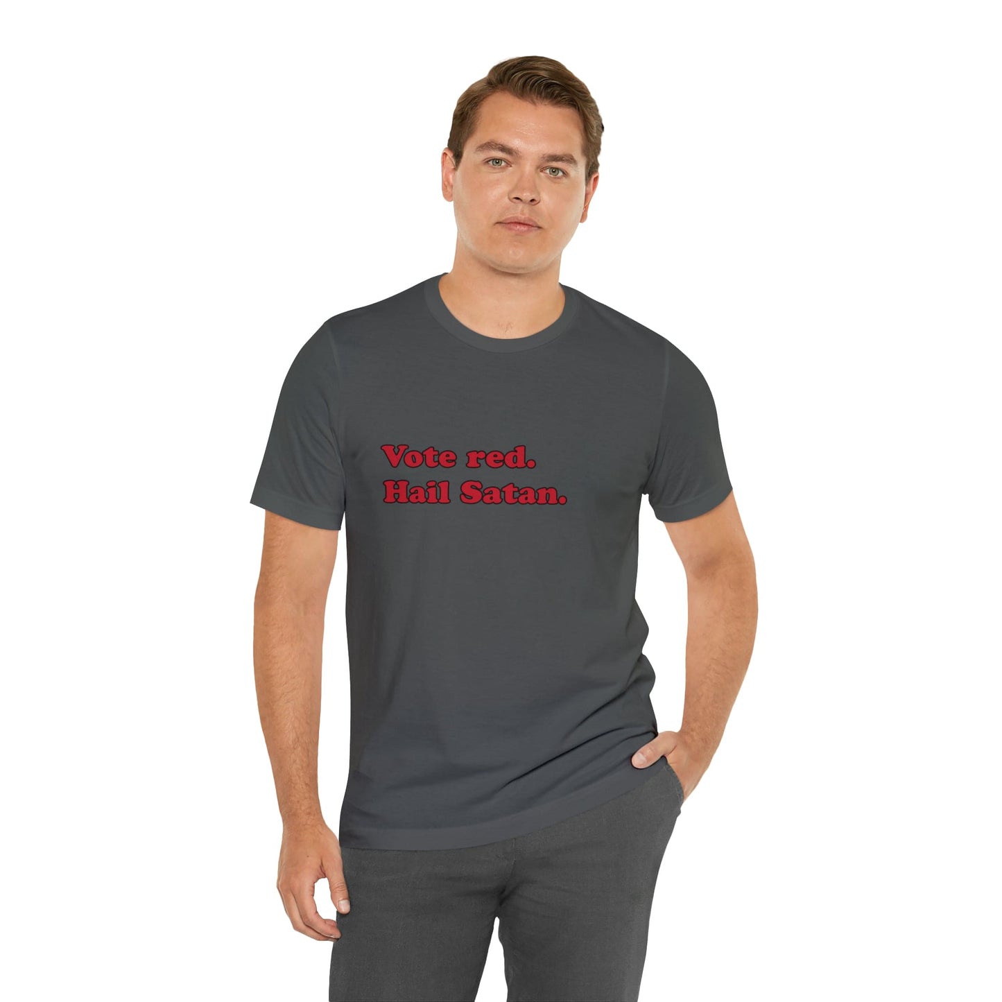 Vote red. short sleeve t-shirt