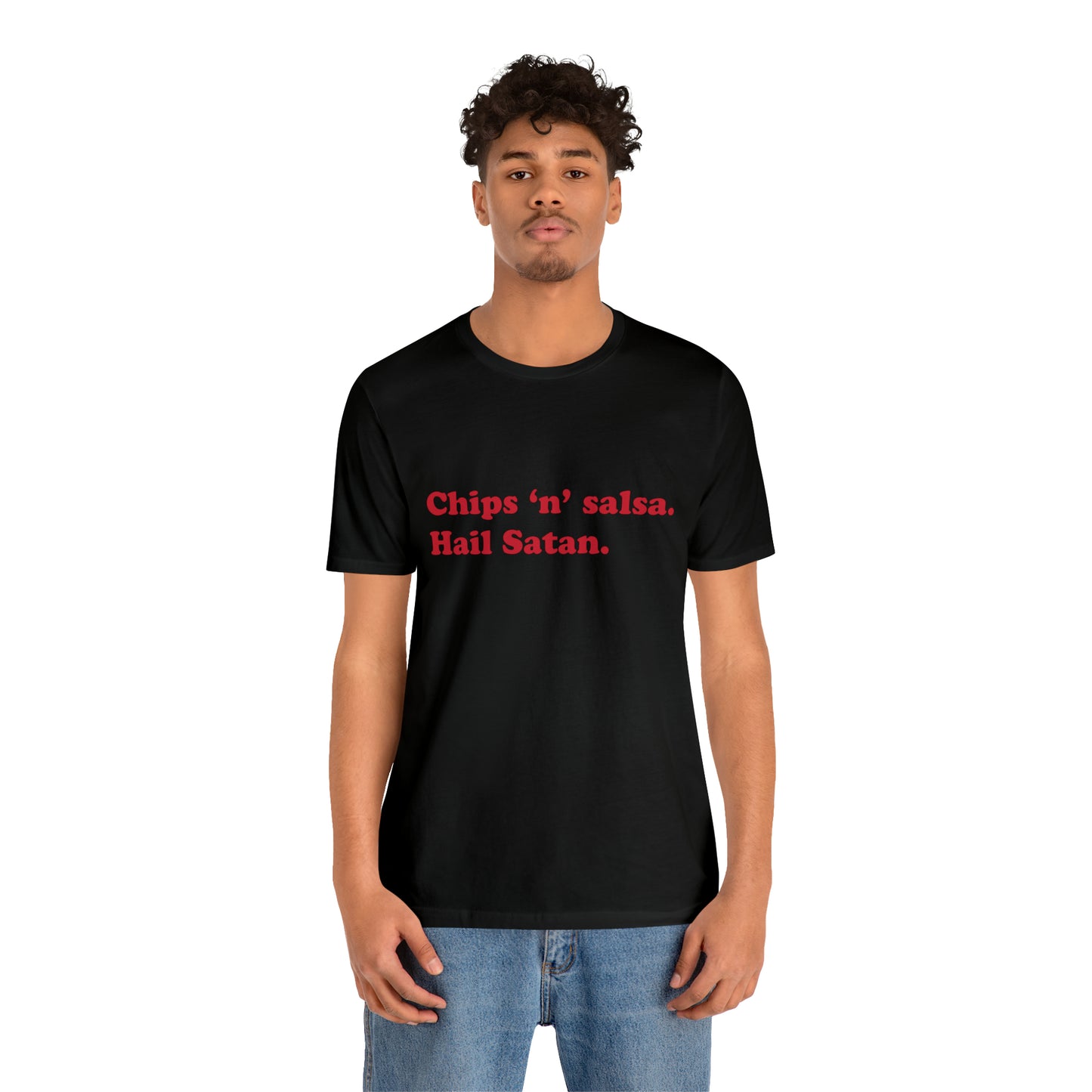 Chips 'n' salsa. short sleeve t-shirt