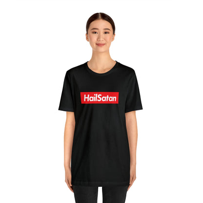 Hail Satan 'preme short sleeve t-shirt