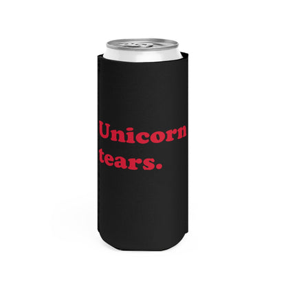 Unicorn Tears slim can cooler