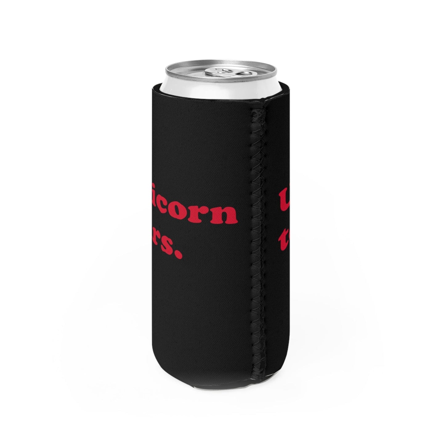 Unicorn Tears slim can cooler