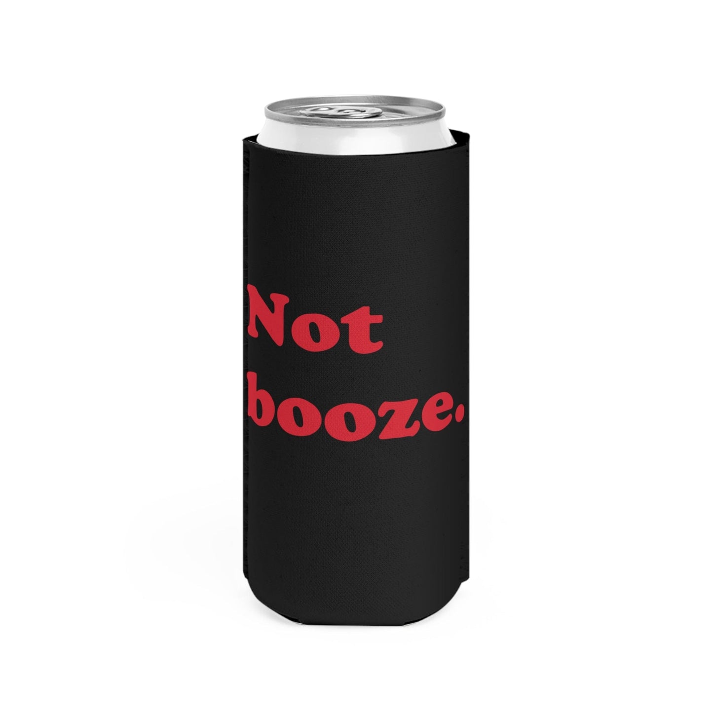 Not Booze slim can cooler