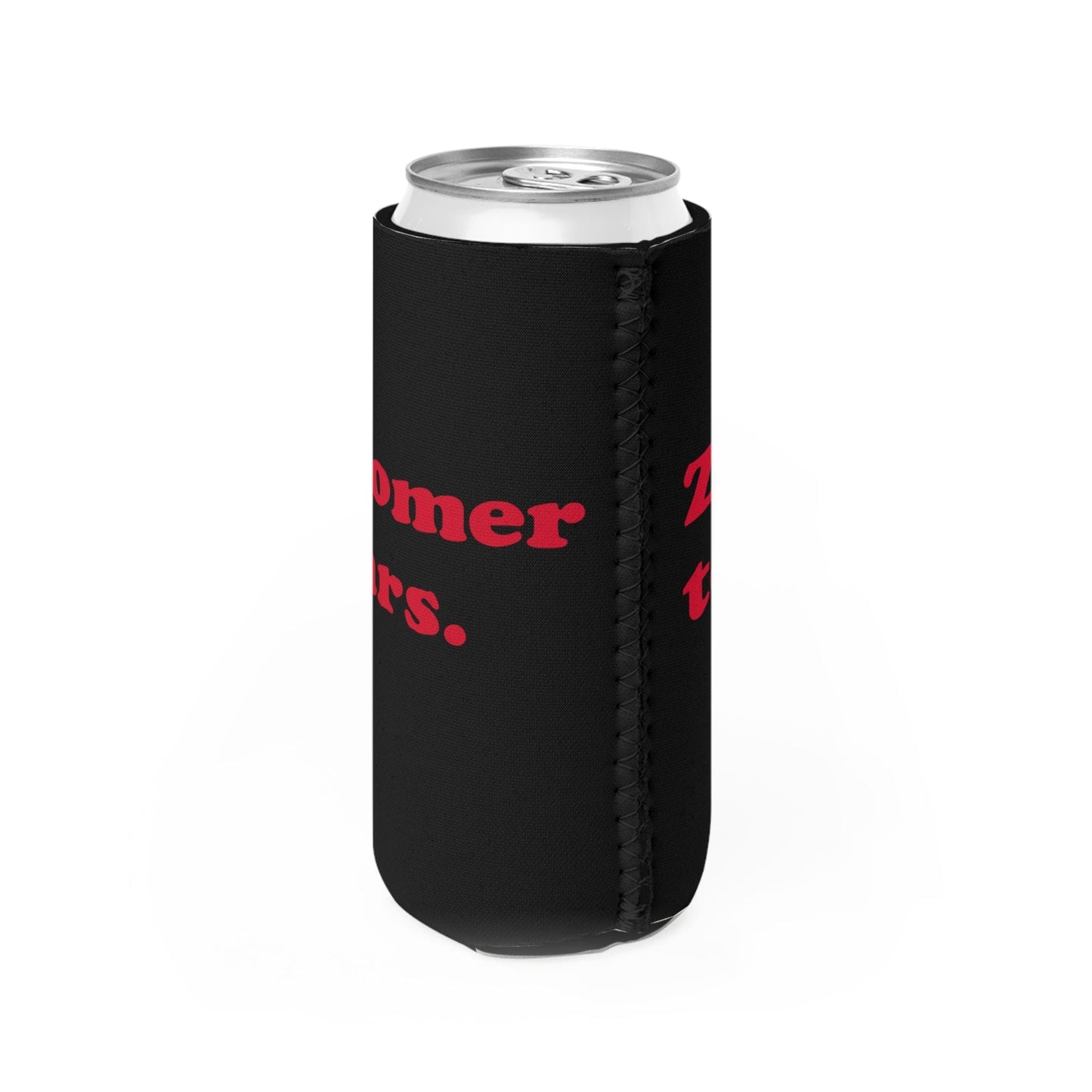 Zoomer Tears slim can cooler