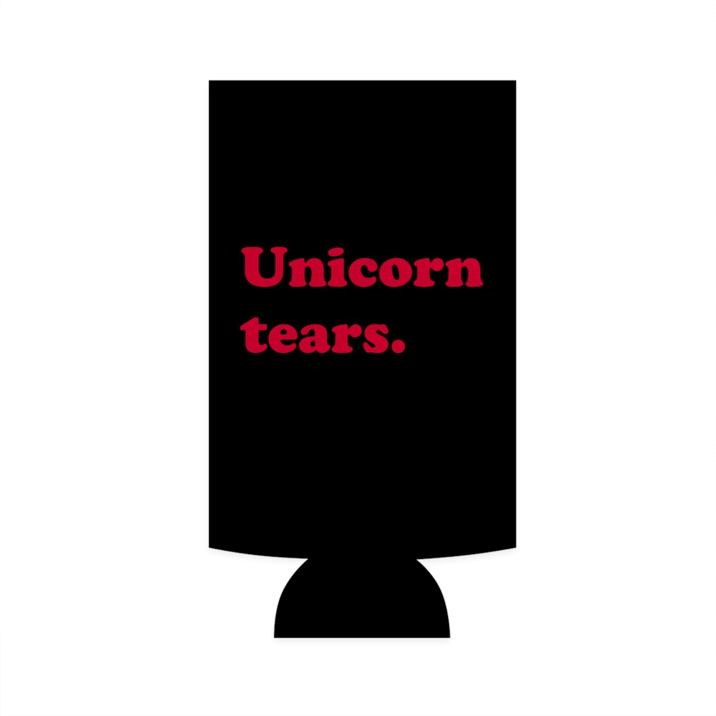 Unicorn Tears slim can cooler