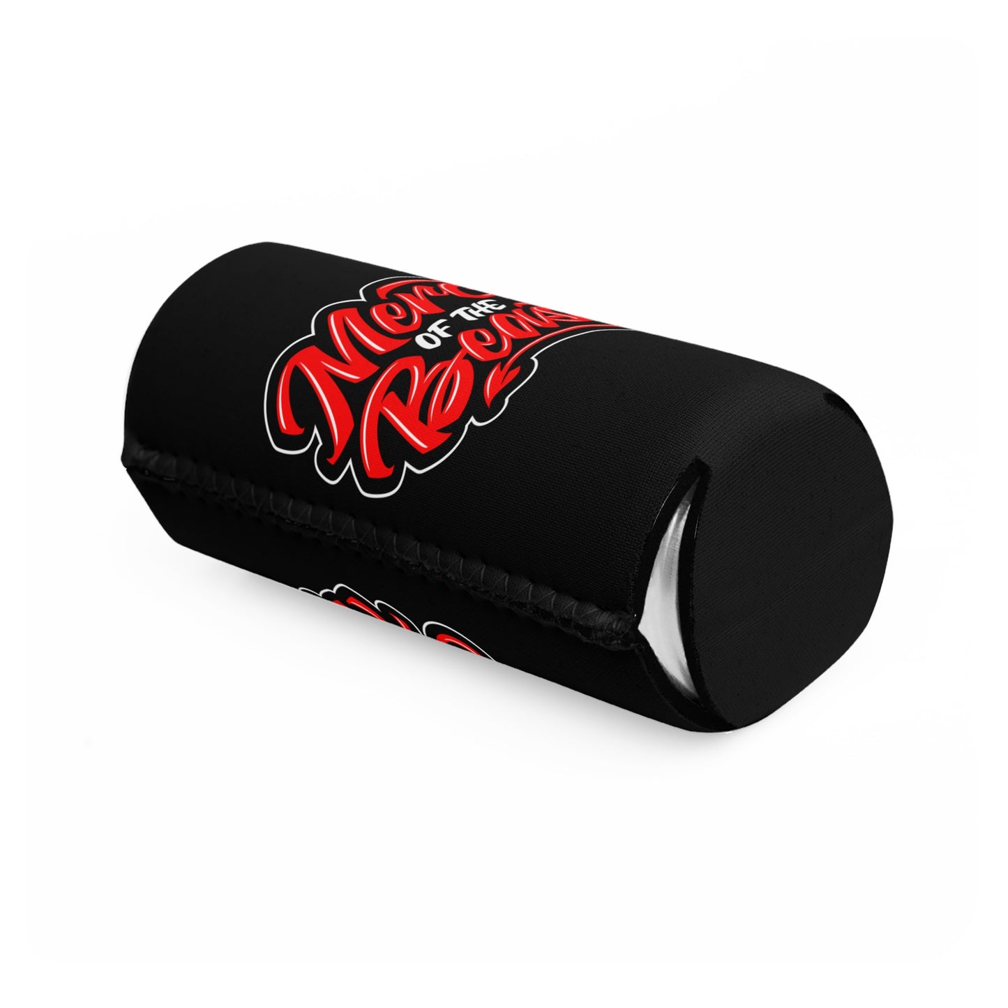 Merch of the Beast logo slim can cooler