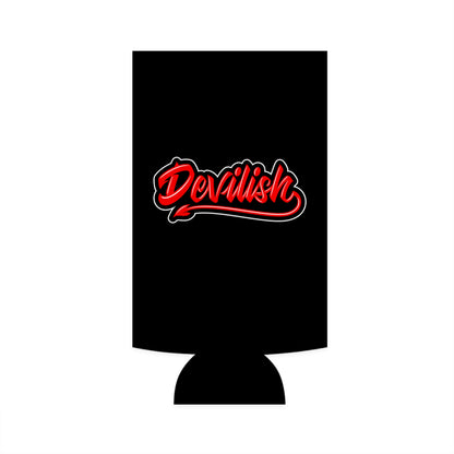 Devilish slim can cooler