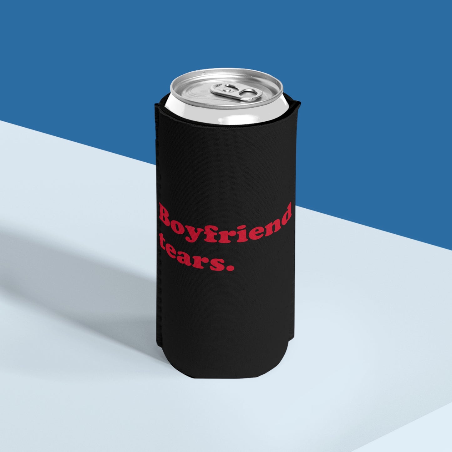 Boyfriend Tears slim can cooler